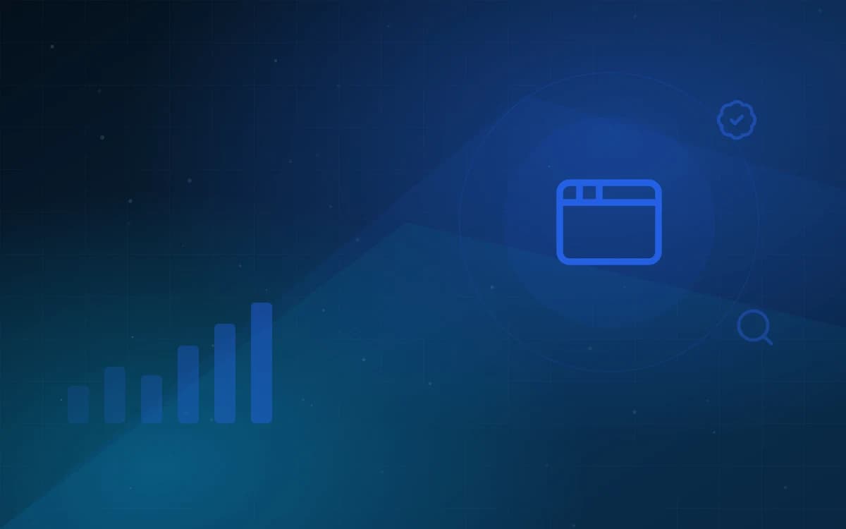 Illustration of a personal brand portfolio website