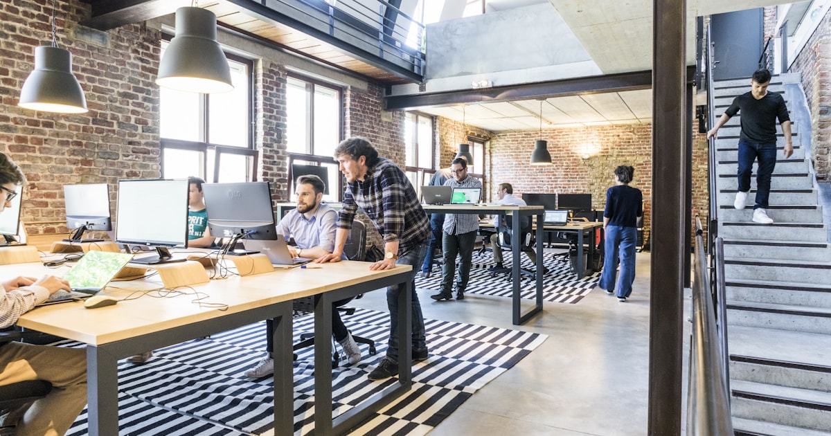 Startup team scoping a minimum viable product