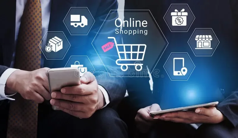 Online shopping and e-commerce on mobile devices